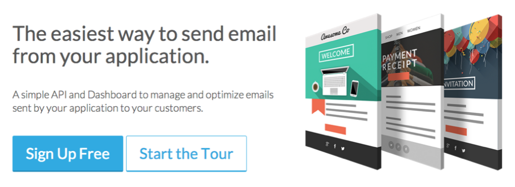 send with us main landing page image