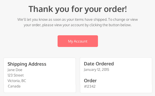 Dynamic receipt template