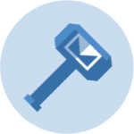 dys icon hammer engage the customer