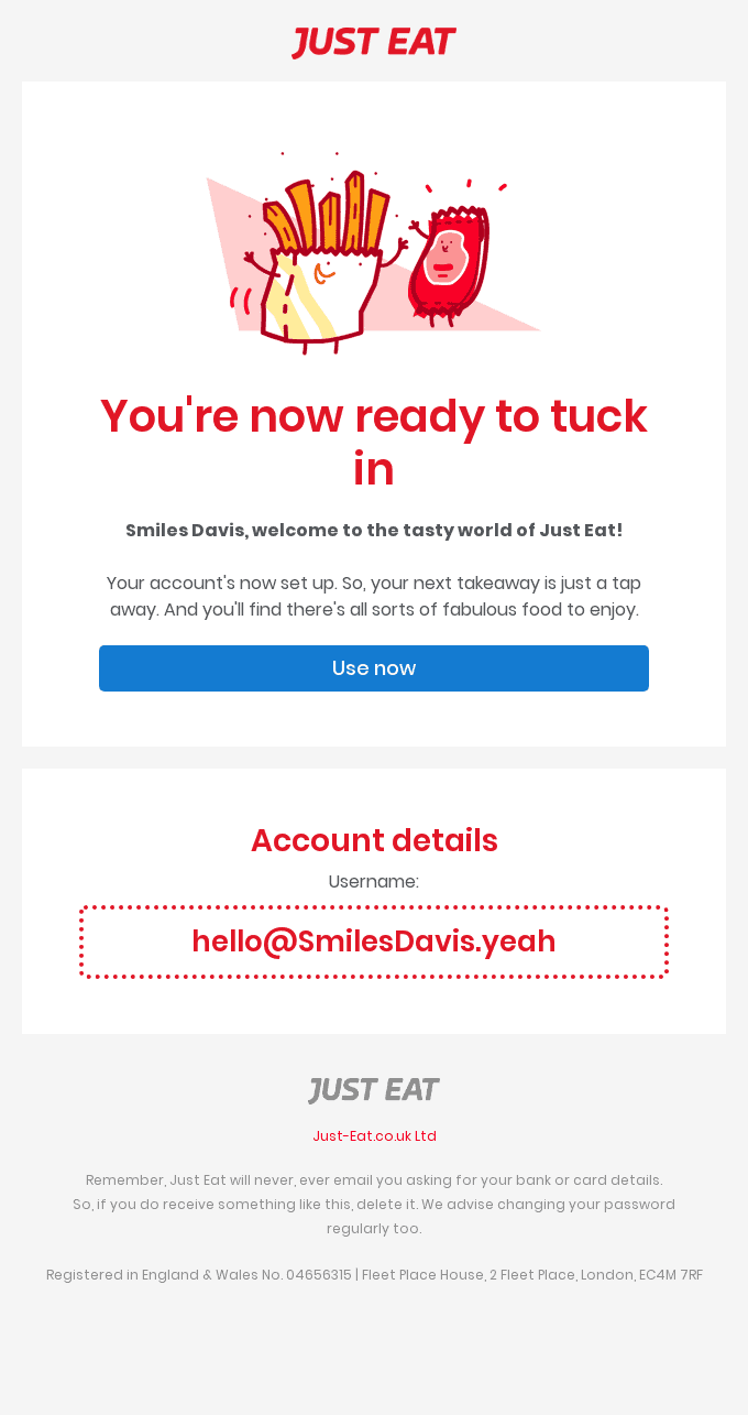 justeat-email-example