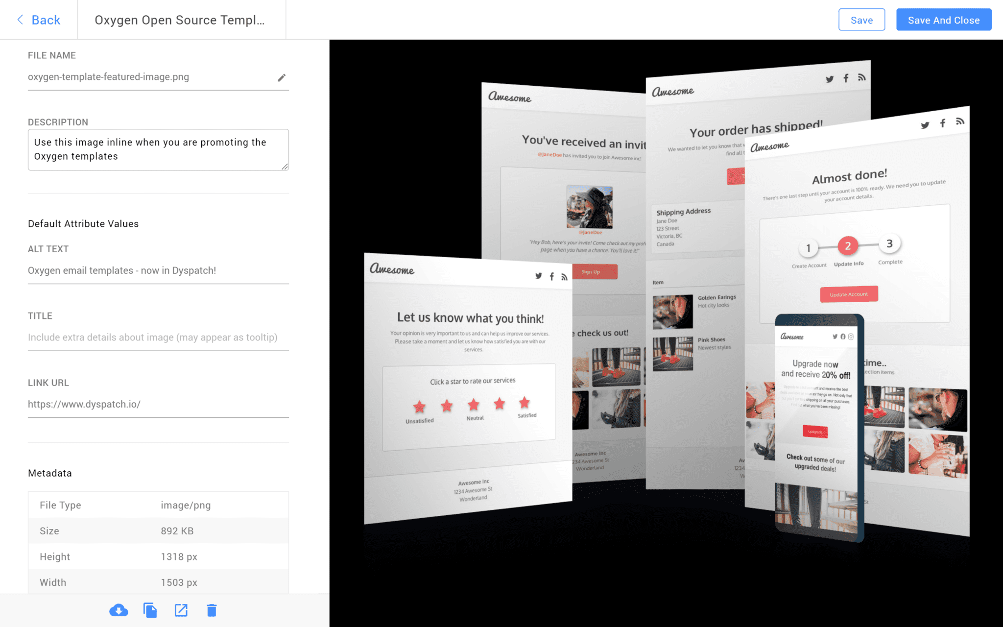 Full Stack Email Creation With Image Libraries | Dyspatch