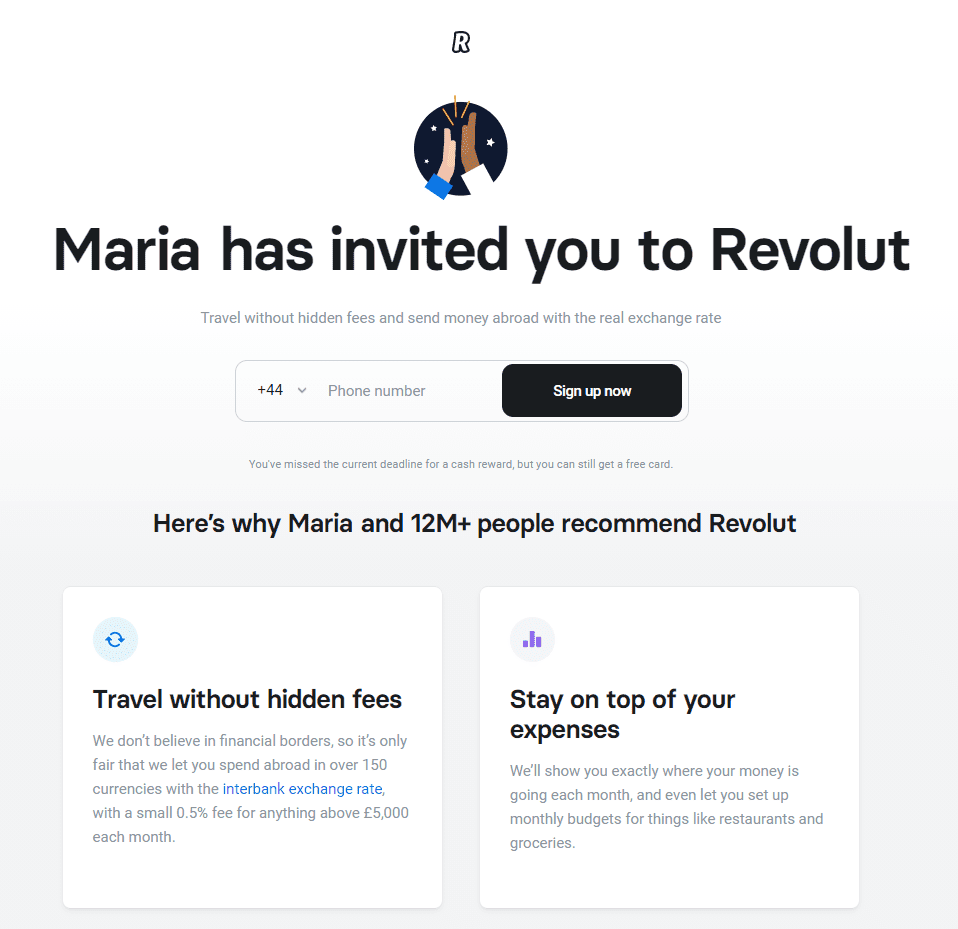 Revolute sample email 3