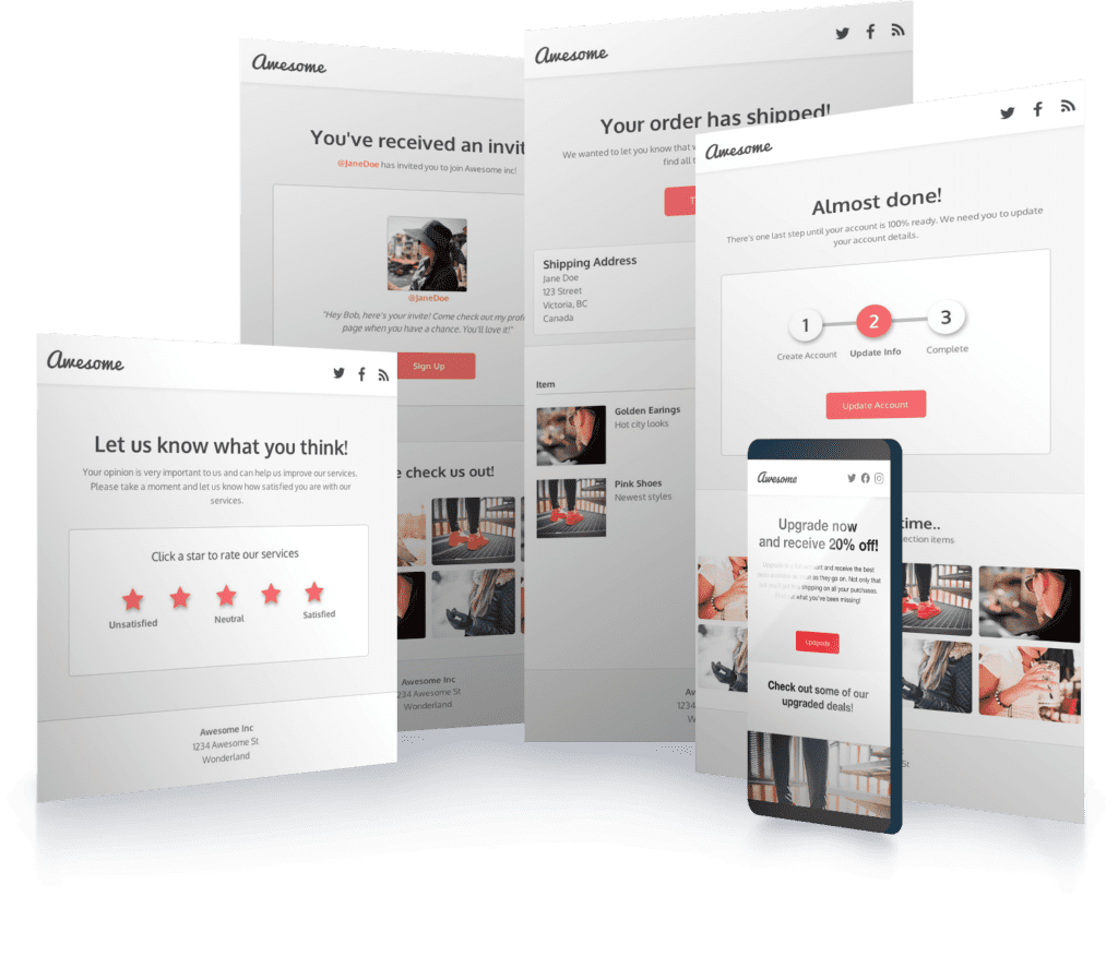 Free HTML Email Templates | Dyspatch