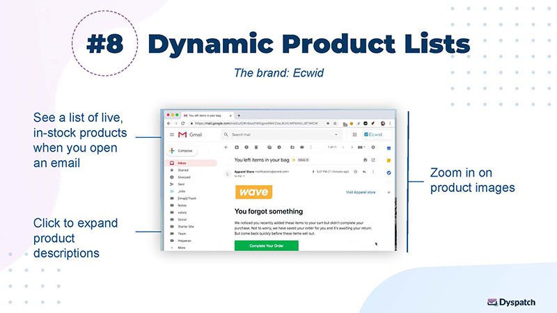 Dynamic Product Lists