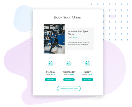 AMP Class Booking