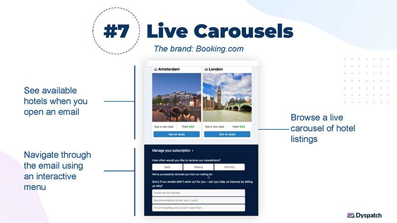 Live Carousels