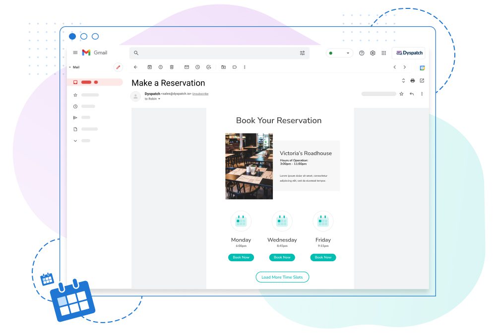 Dyspatch Reservations Demo Dyspatch Reservations Demo