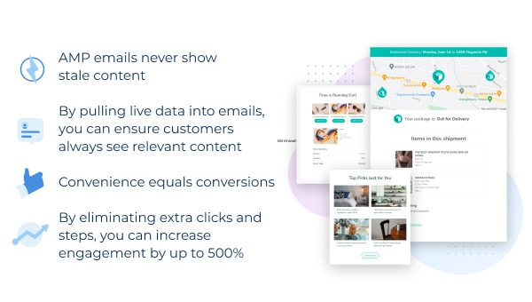 Interative AMP email examples