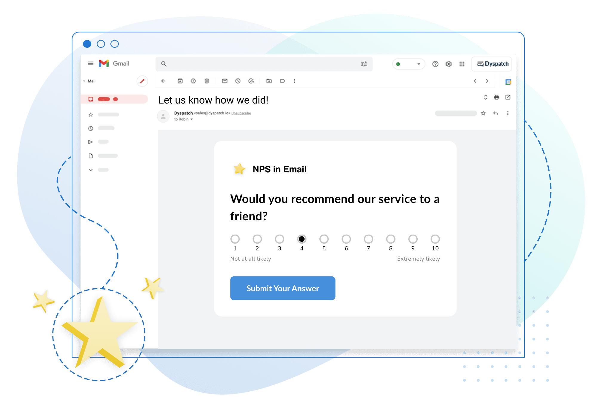AMP for Email - Interactive NPS app