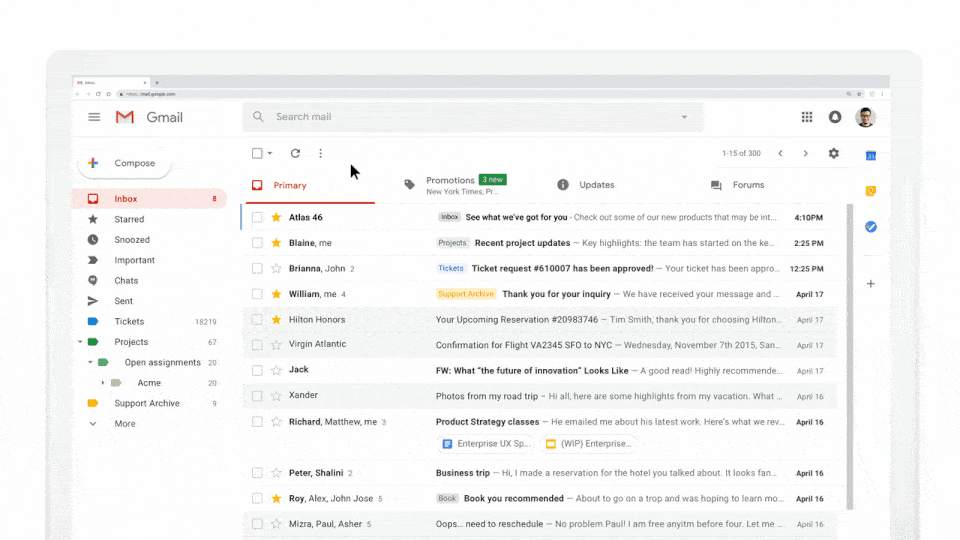 AMP for Email - Dynamic Email