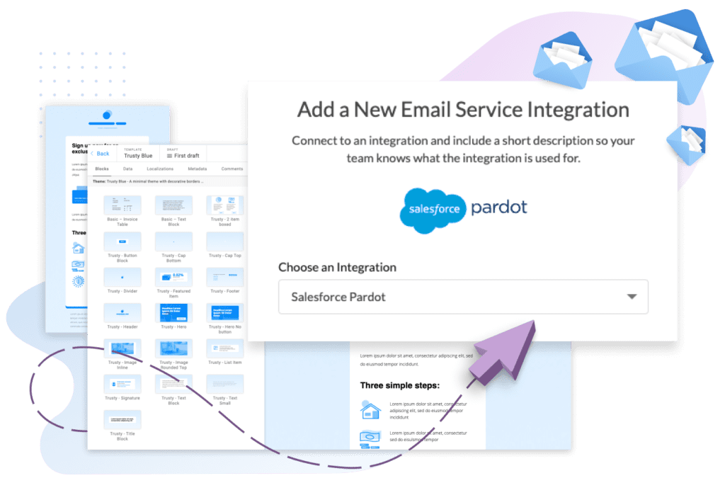 Sync your templates directly to Pardot with our Dyspatch integration