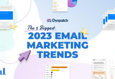 Dyspatch blog - the biggest 2023 email marketing trends
