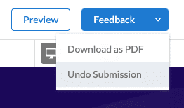 Undo submissions are now part of the approval workflow