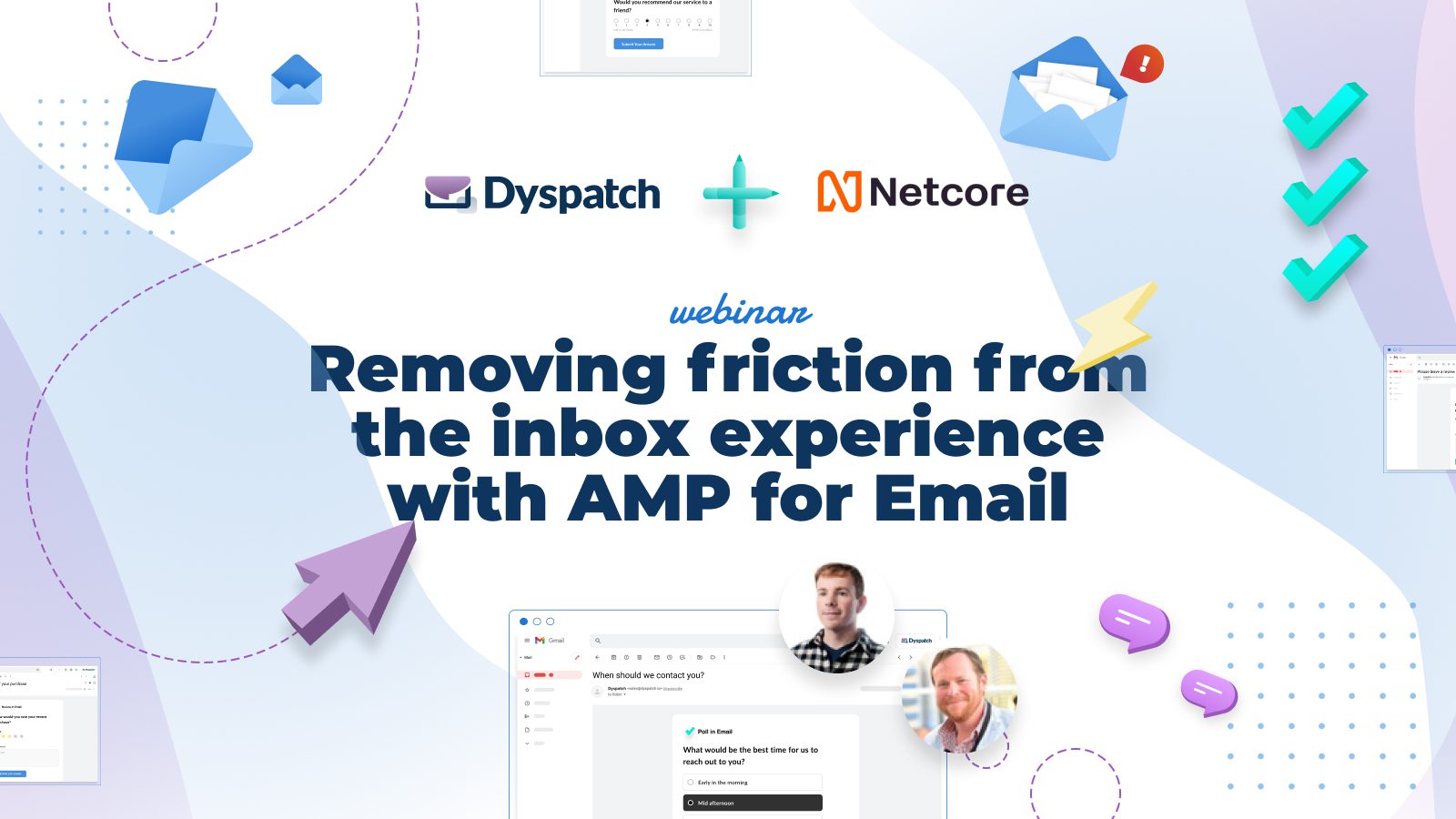 Removing friction from the inbox experience with AMP for Email