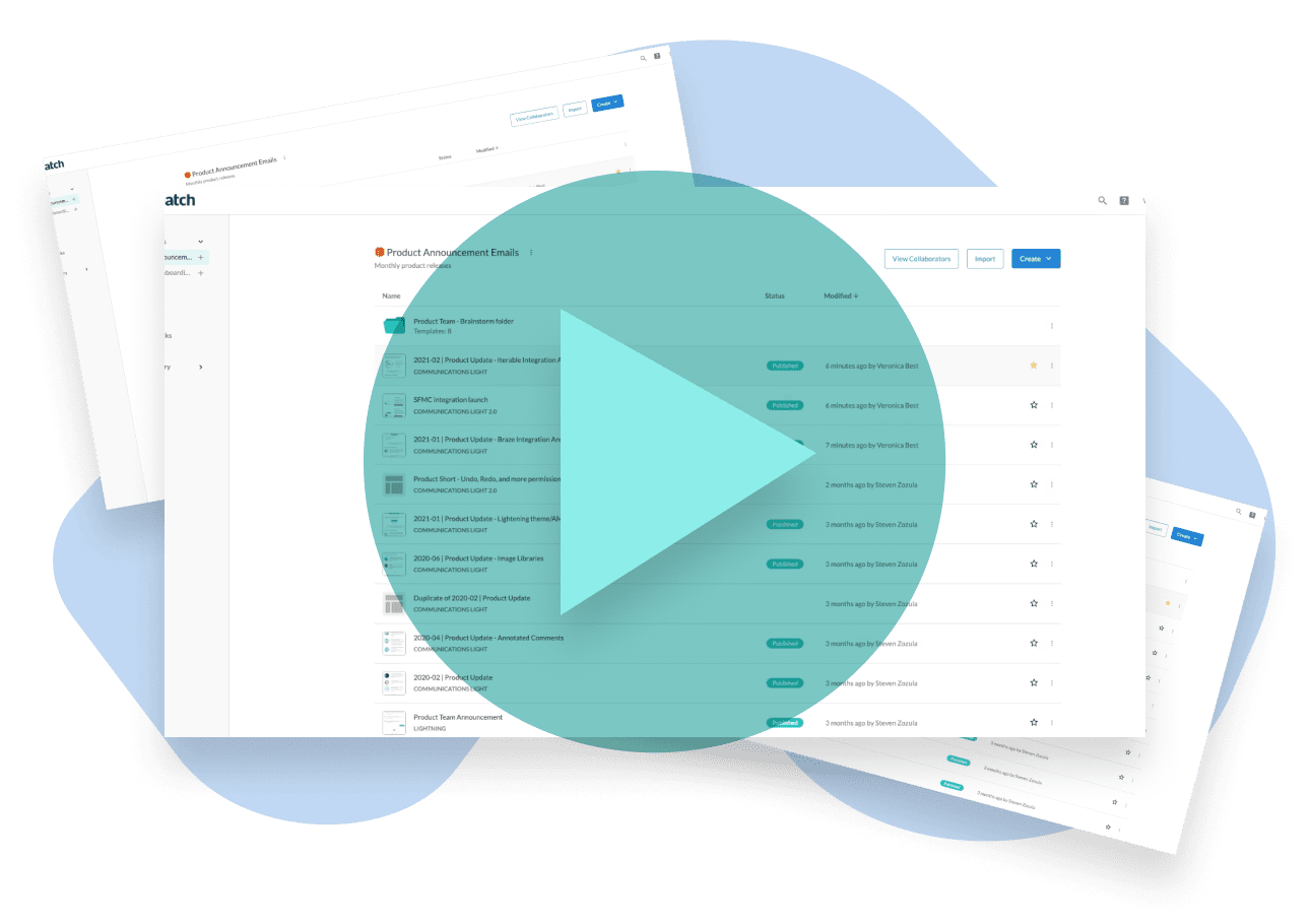 Favourite your templates in Dyspatch