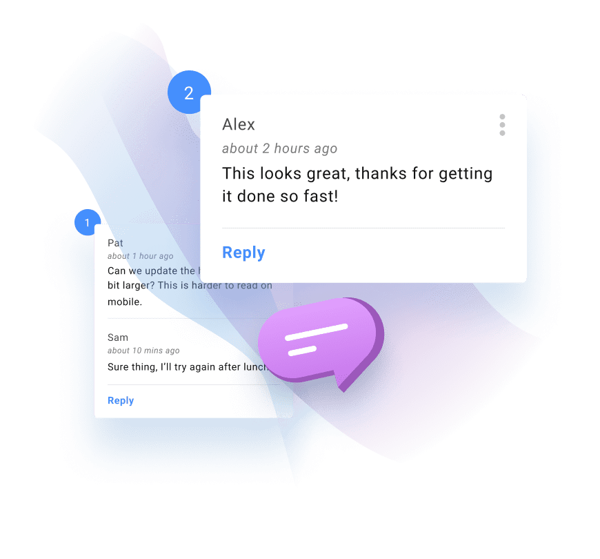 Commenting and collaboration in Dyspatch
