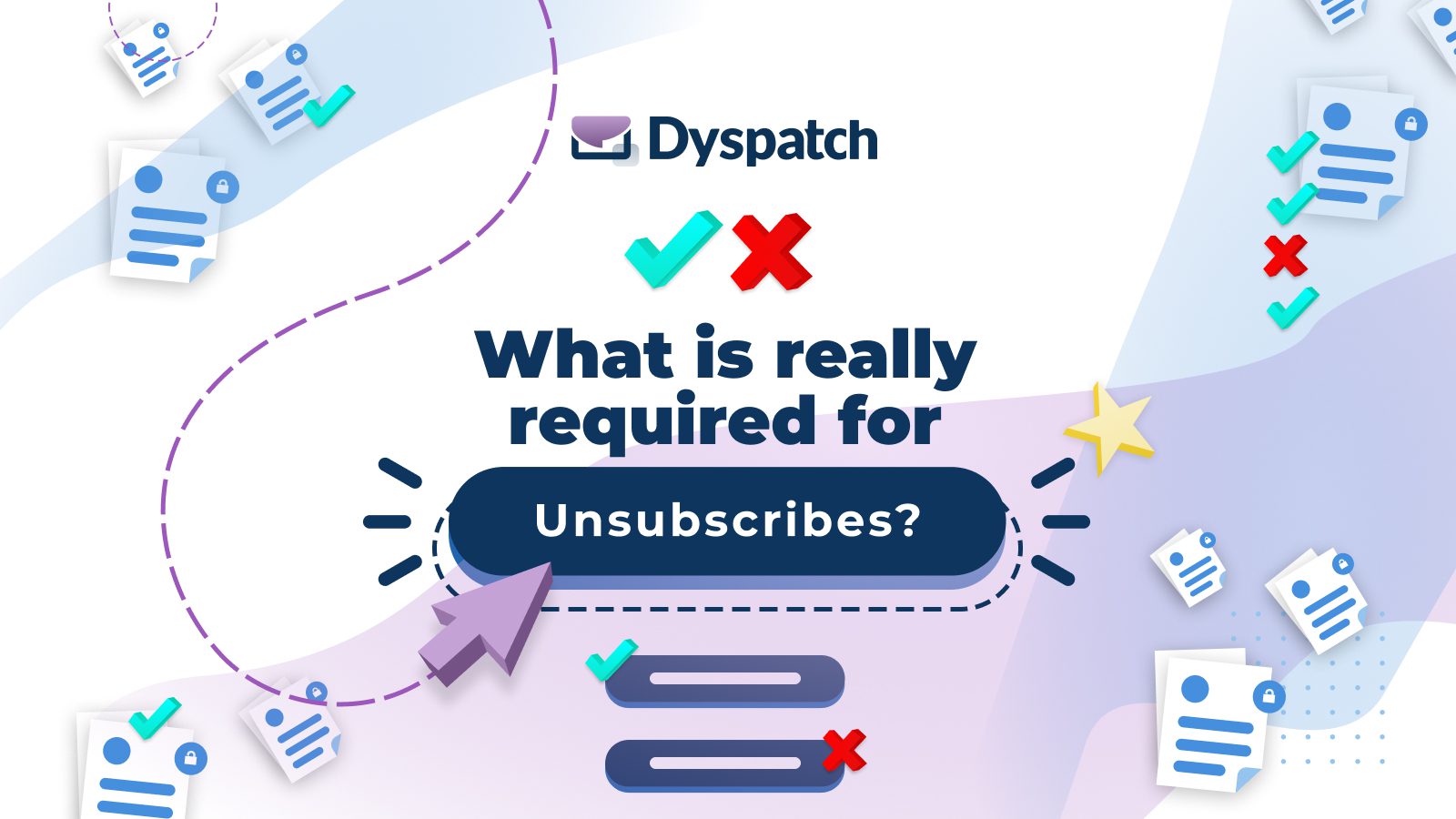 What's required for unsubscribes