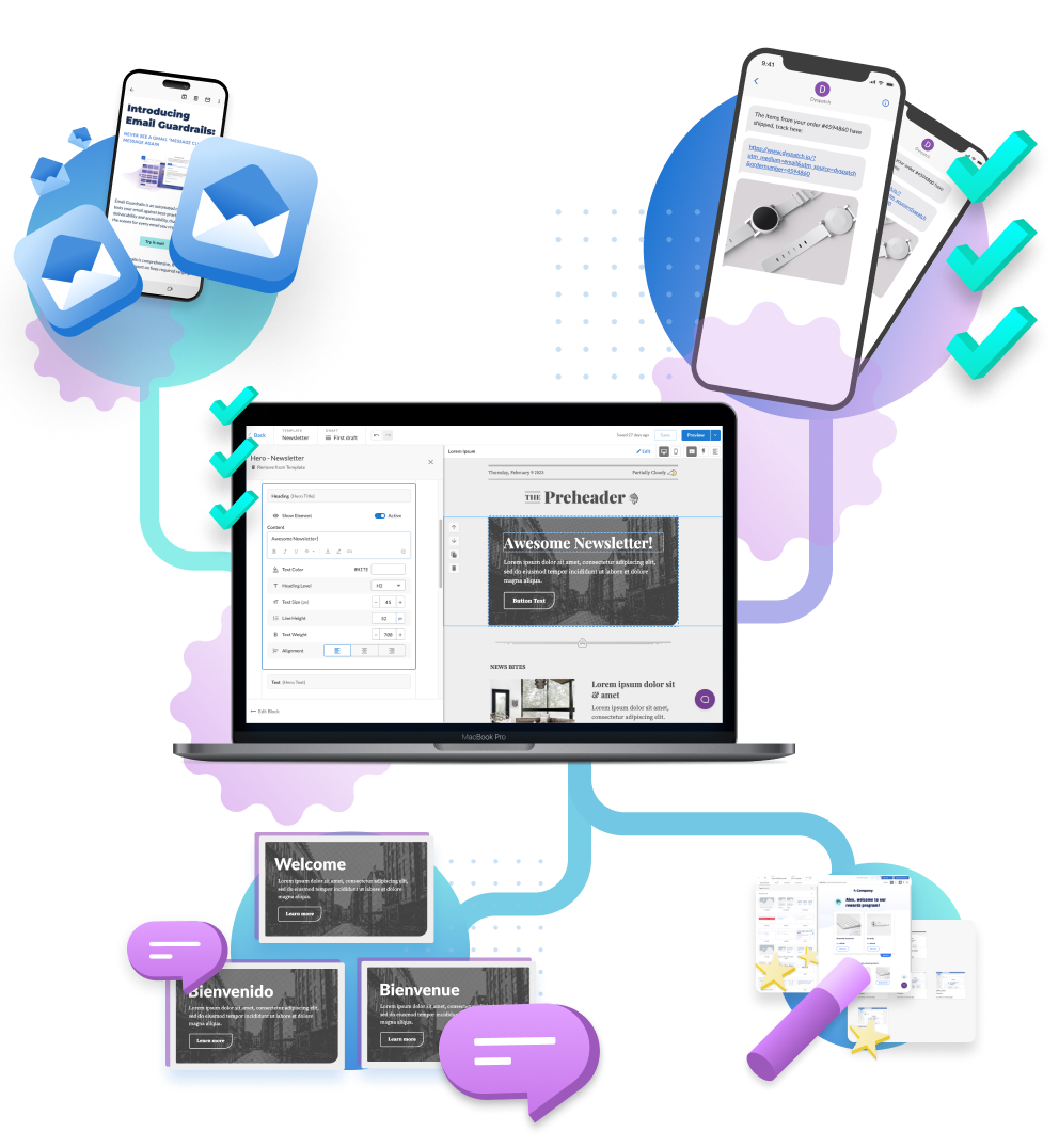 The Dyspatch email template builder