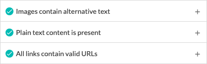 The Dyspatch guardrails provide you with a pre-send checklist