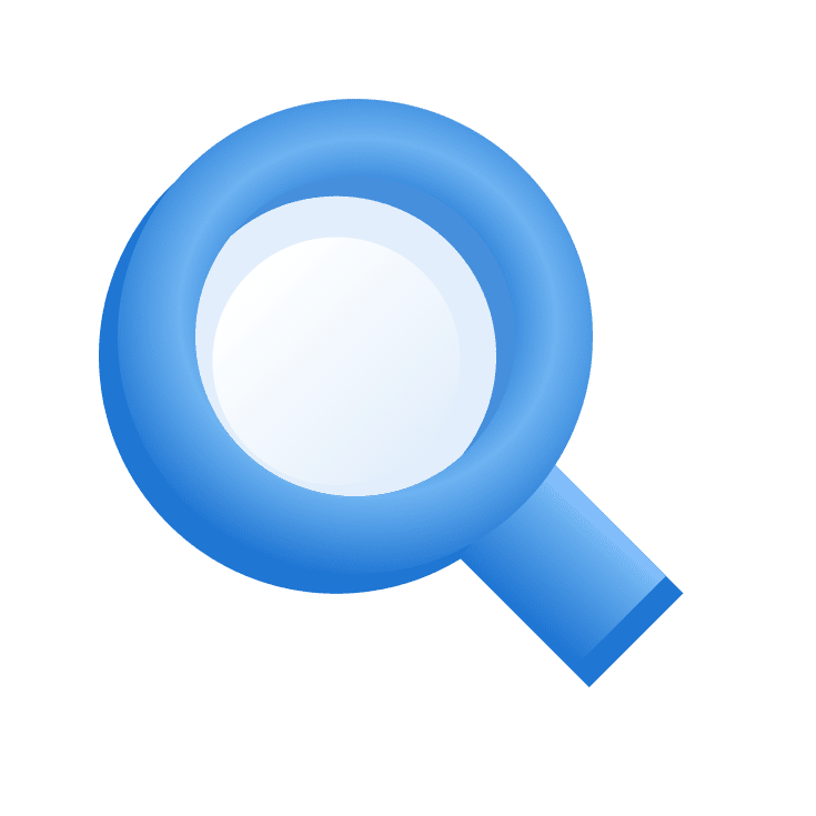 Magnifying glass icon