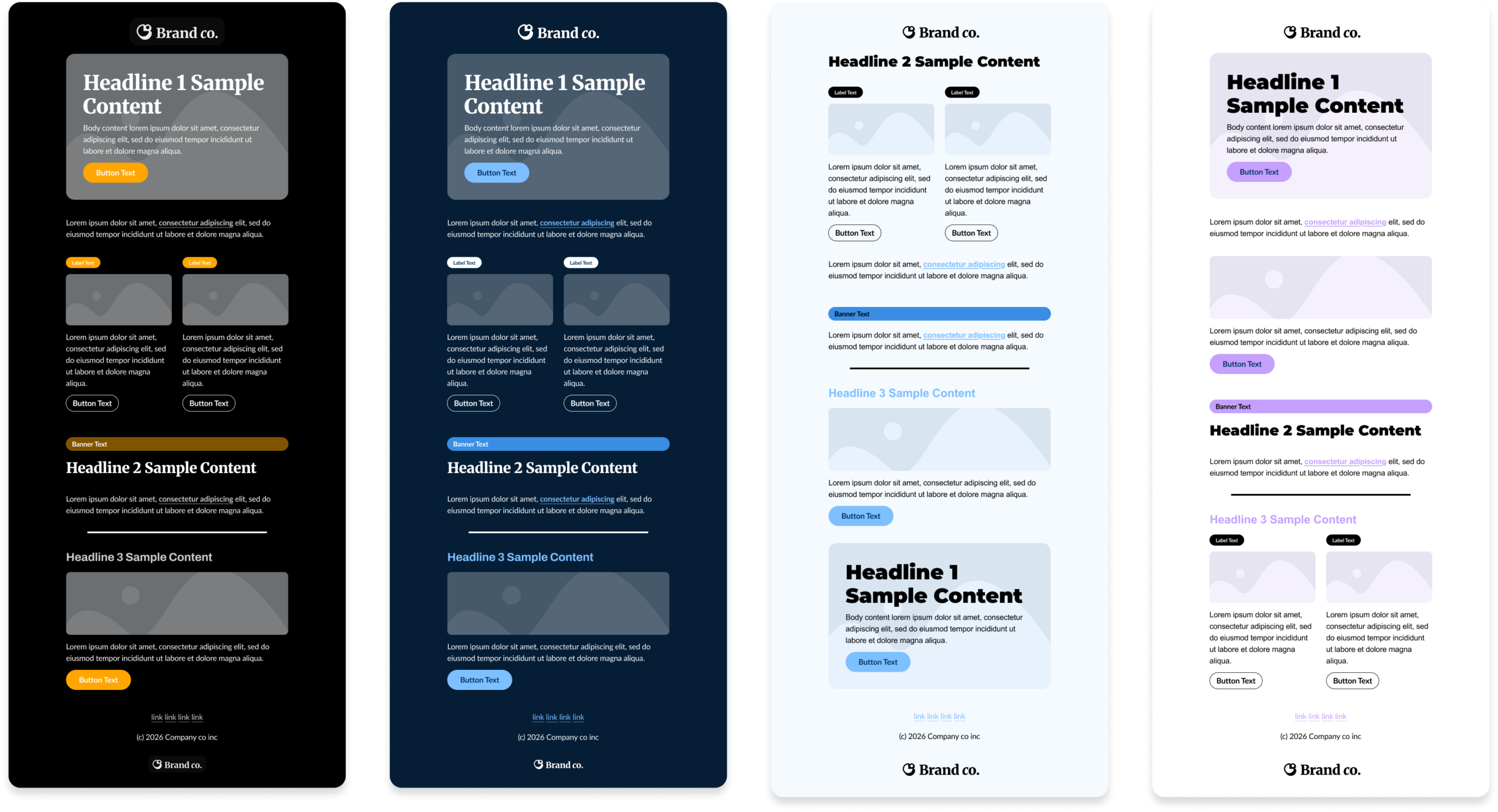 Dyspatch Figma Export Sample Emails